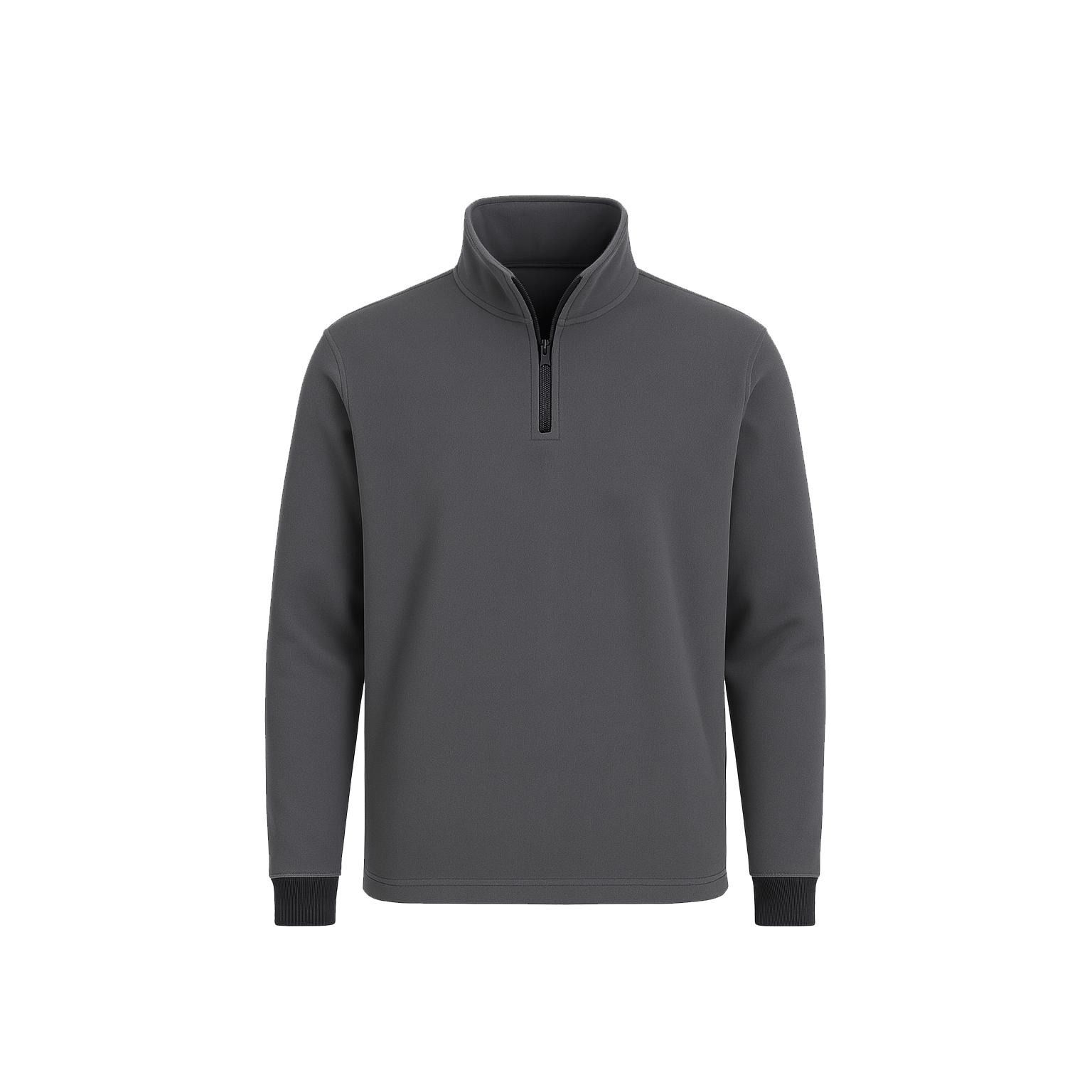 Polar Kumaş Yarım Fermuarlı Uzun Kollu İş ve Outdoor Üstü