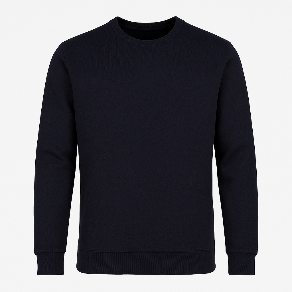 Bisiklet Yaka Sweatshirt