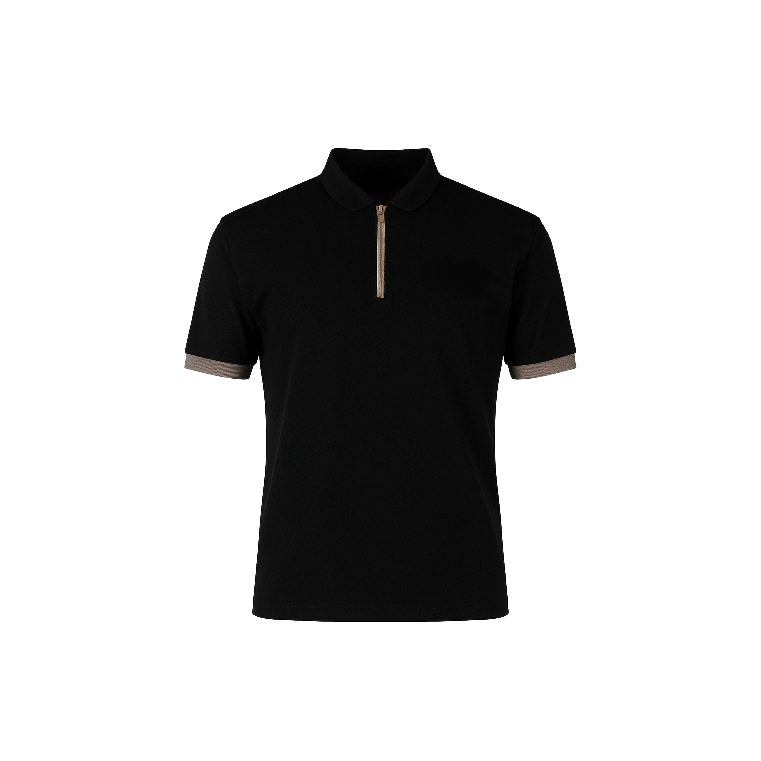 Fermuarlı Polo Yaka Tişört
