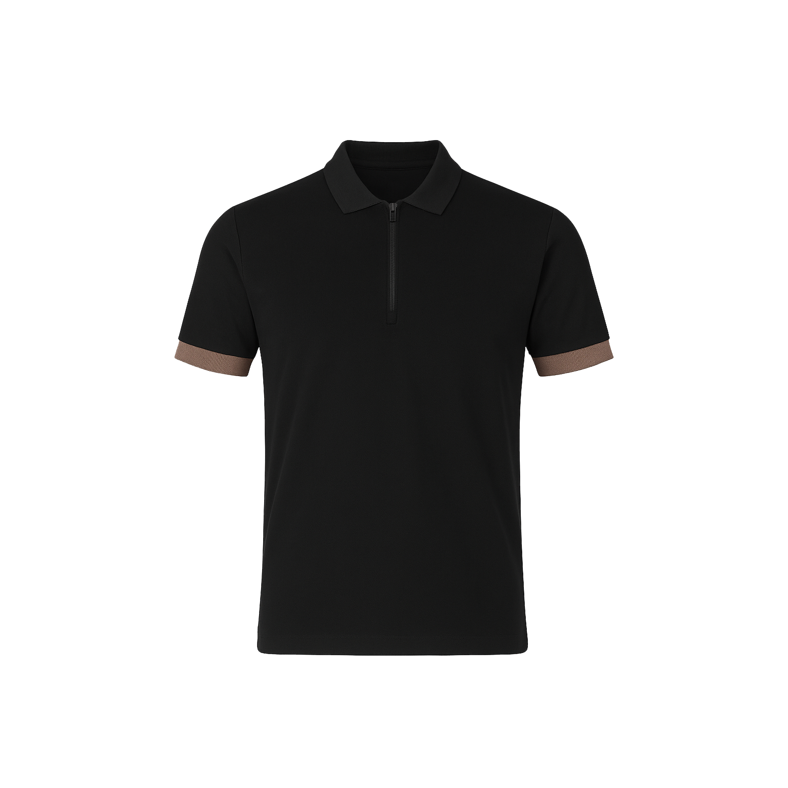 Polo Yaka Fermuarlı Tişört